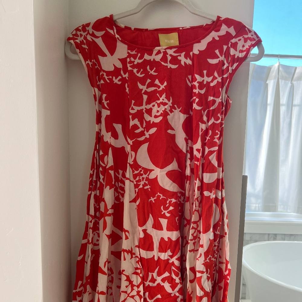 Maeve mini dress - poppy red - size xxs
